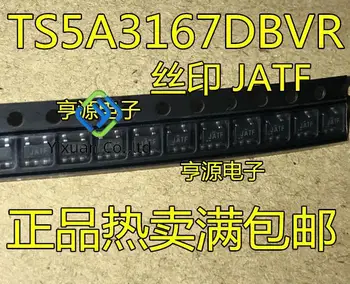 20pcs originálne nové TS5A3167 TS5A3167DBVR analógový spínač SOT23-5 obrazovke JATF