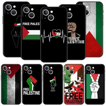 Slobody Palestíny Vlajka Mäkké Silikónové Telefón puzdro Pre iPhone 11 12 13 14 Pro Max Mini X XR XS 7 8 Plus SE 2020 Luxusné Kryt Funda