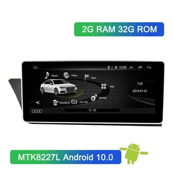 10.25 Palcový Android 10 Pôvodných Auto Multimediálny Prehrávač Navigácie GPS Video, Stereo BT SWC DVD Rádio pre 2009-2016 Audi A4A4L A5 B8