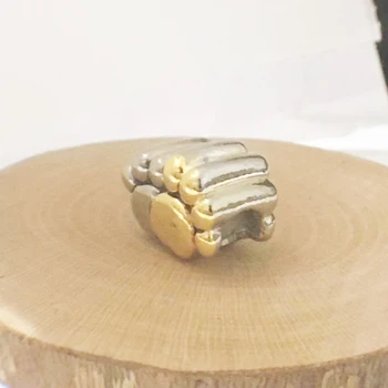 Doprava zadarmo Zlaté & Stopu Korálkové DIY Šperky Klasické Populárne Amulet Fit Pandora Náramok dámske Šperky