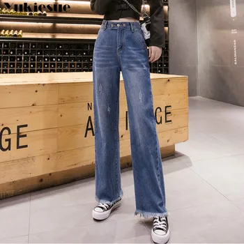 jar vysoký pás džínsy žena voľné priateľ džínsy pre ženy vintage blue jeans denim nohavice ženy streetwear 2022 