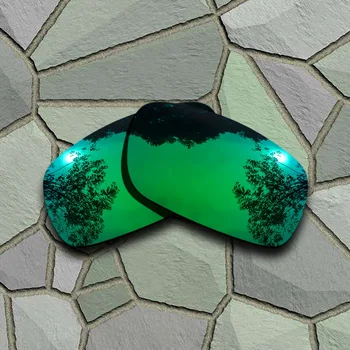 Jade Zelená Polarizované slnečné Okuliare Náhradné Šošovky pre Oakley kľukového hriadeľa