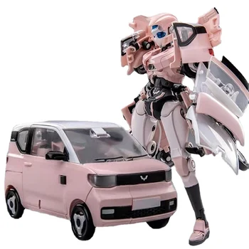 Nové V Zásob Transformácie Scifgure Priemysel MINI EV Hmlovina Mini Auto Roboty Akcie Obrázok Hračky Darček Kolekcie Hobby