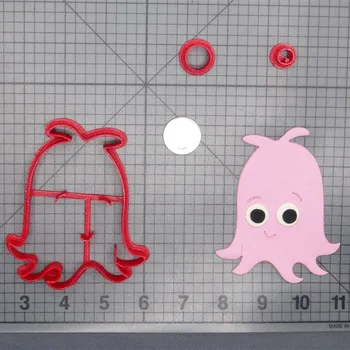 Pearl Octopus rezací stroj set na pečenie nástroj Flip tortu formy cake decoration PLA3D tlač