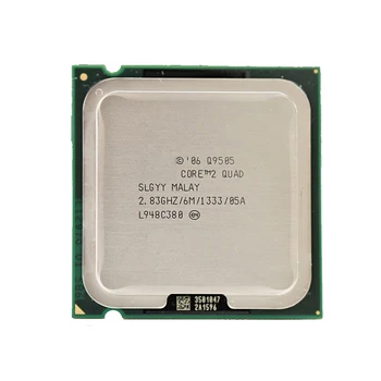 Core 2 Quad Q9505 2.8 GHz Quad-Core Quad-Niť, CPU Processor 6M 95W LGA 775 100% Testované