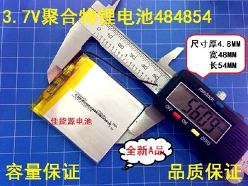3,7 V polymer lithium batéria 484854 1600MAH PSP hra, zvukové karty, vodičský záznam Nabíjateľná Li-ion Bunky