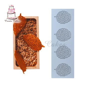 Okrúhle Listy Silikónové Tortu Čipky Formy Cake Zdobenie Nástroj Hranice Dekorácie Čipky Formy kuchyňa Pečenie Nástroj