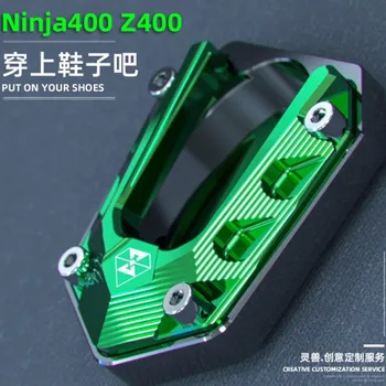 Ninja 400 strane rámu sedadla upravené bočné podporné podložky príslušenstvo motocyklov Z400 malý statív protišmykových rozšíriť základňu Ducha Zviera