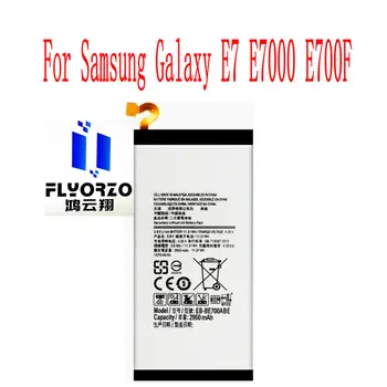 New Vysoká Kvalita 2950mAh EB-BE700ABE Batérie Pre Samsung Galaxy E7 E7000 E700F Mobilný Telefón