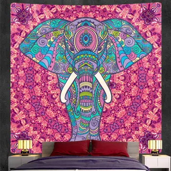 Indický slon Mandala gobelín domáce dekorácie gobelín České dekoratívne Hippie veľké veľkosti gobelín matrac