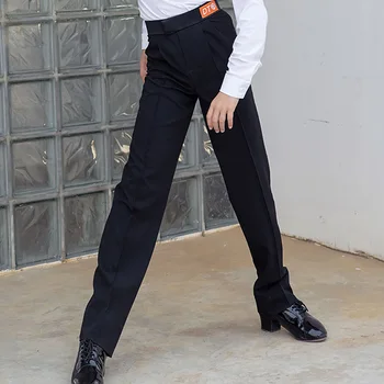 Nový latinský Tanec Nohavice Pre Chlapcov Black Tanečné Oblečenie Ťuknite na položku Tanečné Nosiť Sála Praxi Nosenie Fáze Kostým Samba Tanečné Oblečenie JL2187
