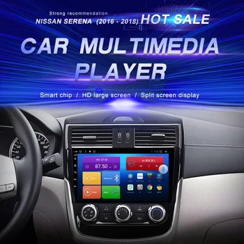 Android Auto DVD Pre Nissan Serena (2016 - 2018) Auto Rádio Multimediálny Prehrávač Videa Navigácie GPS Android10.0 Double Din