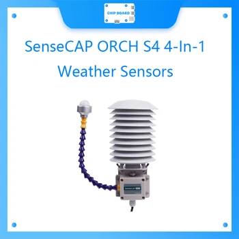SenseCAP ORCH S4 4-V-1 Meteo Senzorov (A1A), Vzduchu Teplota/Vlhkosť/Atmosférický Tlak/Svetlo