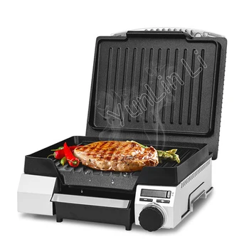Malé Elektrické Panvice Profesionálne Non-stick Grilovanie Pan Steak Stroj Nehrdzavejúcej Ocele Grilovanie Mäsa Stroj
