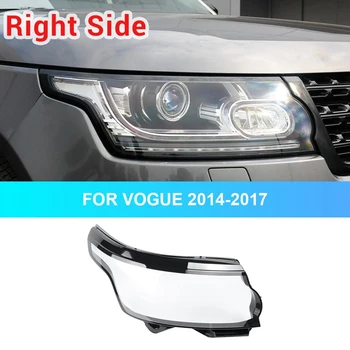 Auto Predné Sklo Svetlometu Vedúci Svetlo Lampy Tienidlo Kryt Objektívu Pre Land Rover Range Rover L405 2014-2017