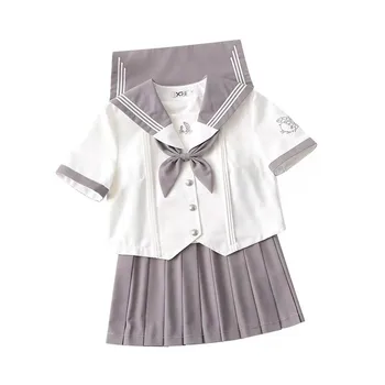 Nové Školské Uniformy Dizajn Pre Dospievajúce Dievčatá Študentov JK Japonský Námorník Jednotné Anime Cosplay Kostým Tričko Skladaná Sukňa Sady