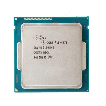 Core I5 4570 Procesor Quad-Core 3.2 Ghz Lga 1150 Ploche Vysoký Výkon CPU 100% Testované Rýchle Dodanie