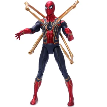Marvel Legendy Spiderman Obrázok Avengers Železa Spider Akčné Figúrky Pohyblivé Kĺby GK Figma PVC Bábika Figúrka Hračky Pre Chlapcov Darček