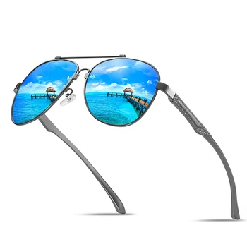 Luxusné Retro Hliníka, Horčíka HD Polarizované slnečné Okuliare Jazdy Slnečné Okuliare Letecké slnečné Okuliare Gafas De Sol