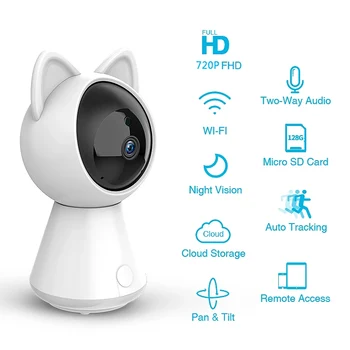 Yoosee 2MP 1080P 360 Stupňový Bezdrôtový PTZ IP Kamera, Detekcia Pohybu Intercom Home Security Baby Monitor