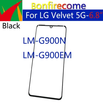 10Pcs\Veľa Vonkajšia Obrazovka Pre LG Zamat 5G LM-G900N LM-G900EM Dotykový Displej LCD Displej Predné Dotykové Panel Sklenený Kryt Objektívu