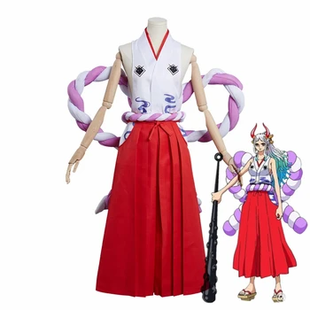 Anime Cosplay Kostým Yamato Ženy Kimono Oblečenie Halloween Karneval Strany Jednotné Vyhovovali Dospelých prop