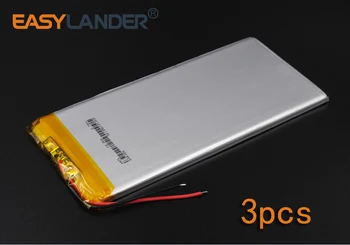 3,7 V 3900mAh Nabíjateľná li Polymer Li-ion Batéria Pre Tablet MID panel E-Book Power Bank Prenosné Spotrebiteľa 4563135
