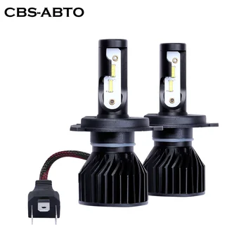 CBS ABTO H7 LED Lampa H8 H4 LED H11 Ice Lampa H11 9006 Auto Svetlo 9005 HB3 LED Svetlomety 12000LM 100W 6000K 12V Automobily Lampa