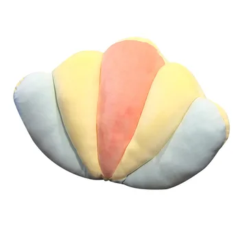 50*35 cm Farebné Venuša Shell Vankúš Mäkký Plyšové Plnené Rainbow Vankúš Obývacia Izba, Pohovka Kreslo sedacia Spálne Dekorácie