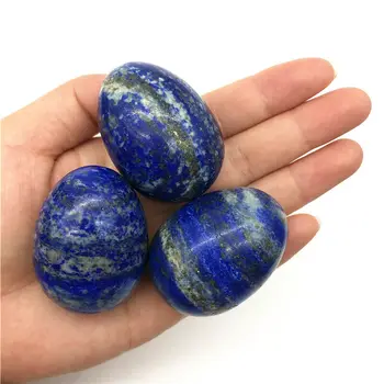 Krásne Veľké Prírodné Lapis Lazuli Vajcia V Tvare Kameň, Kremeň Liečenie Reiki Darček Prírodné Kryštály Kremeňa