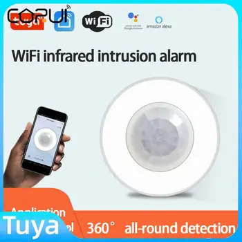 CORUI WiFi PIR Snímač Pohybu Tuya Smart Infračervený Senzor Detekcie Alarm Domov Ľudské Telo Snímača Infračervený Senzor Inteligentný Život APP