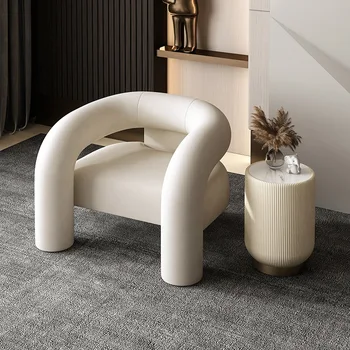 Kreslo, Gauč pre Obývacia Izba Nordic Stoličky Dizajn Luxusné Moderné Podlahy Stoličky s Chrbta Pohodlné Sedenie bytový Nábytok
