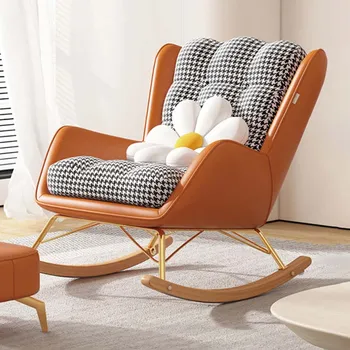 Spálňa Moderné Stoličky Luxusné Minimalistický Nordic Salónik Rozšírené Kreslo Dizajn Kožené Muebles Para El Hogar Bytový Nábytok