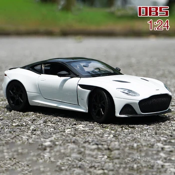 1:24 Aston Martin DBS Superlaggera Zliatiny Modelu Auta Diecast Hračka Vozidla Vysokej Simitation Autá, Hračky Pre Deti, Detský Vianočné Darčeky