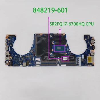 848219-601 848219-001 w i7-6700HQ CPU CM236 Chipset LA-C381P pre HP ZBOOK 15 G3 NoteBook PC Prenosný počítač Doske Doske Testované