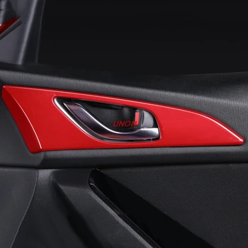 Vhodné Pre Mazda 3 AXELA M3 2017 Dvere Auta Rukoväť Miska Zahŕňa Výbava Chróm Styling Dekorácie Interiéru Accessorie