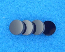 4pcs/veľa Priemer 10 mm*1mm vysokou priepustnosťou infračerveného filtra - filter -Viditeľné svetlo-850-1100n Infračervený prenos filter
