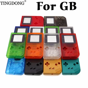 10Sets Pre GB Prípade, Pre Game Boy Klasická Hra Nahradenie Prípade Plastových Shell Kryt pre Nintendo GB Konzoly bývanie Pre GB Prípade