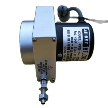 Oceľové laná senzor encoder Kábel snímača MPS-S-600mm výstupného napätia 0-10V，DC24V，ip65