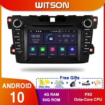 WITSON Android 10.0 Octa-core(osem základných) Auto Dvd GPS Prehrávač Pre MAZDA CX-7 2009-2014 4G RAM 64 G ROM IPS DOTYKOVÝ DISPLEJ