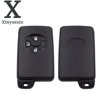Xinyuexin 3/4 Tlačidlo Smart Card Diaľkové Kľúča Vozidla Púzdro Vhodné Pre Toyota Avalon Camry Koruny Corolla Highlander Iba Shell