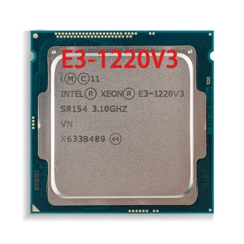 Intel Xeon E3-1220 v3 E3 1220v3 E3 1220 v3 3.1 GHz Quad-Core Quad-Niť CPU Procesor 80W LGA 1150