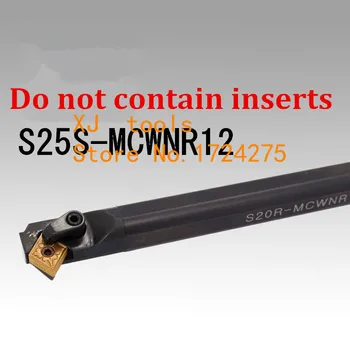 S25S-MCWNR12, 75 stupňov vnútornej otáčania nástroja ,Sústruh Nástroj nudné bar,CNC Sústruženie Nástroj ,Nástroj Sústruh Stroj