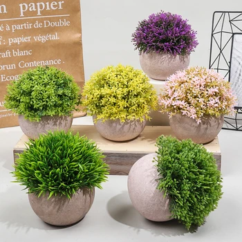 Umelé Rastliny Zasadiť Bonsai Záhradné Dekorácie Vonkajšie Falošné Rastlín Strana Tabuľka Ornament Na Domácej Kancelárii Izba Dekor Záhrada