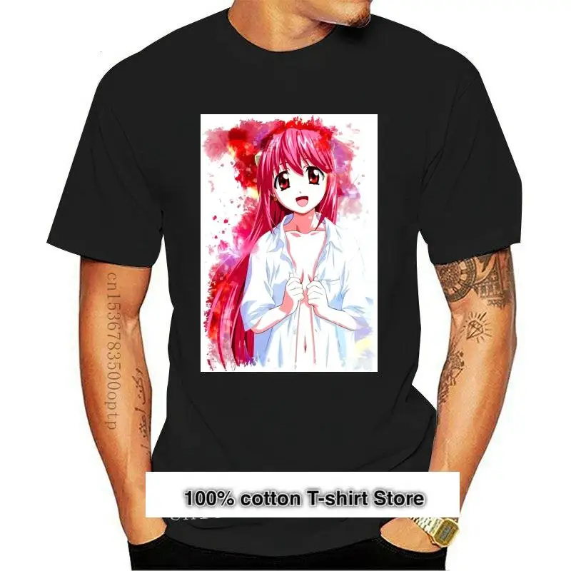 Camiseta de algodón Unisex, camisa de Anime de Elfen Klamal, regalo de Chistmas de alta calidad, T553, nueva