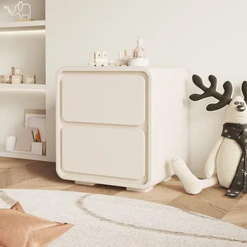 Pohodlné Spálne Posteli Stoly Úložné Skrine Biela Nordic Vytvorené Bielizníka Nightstands Zásuvky Comodini Domov FurnitureT