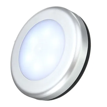 Jiguoor LED Nočné Svetlo Vnútorné Osvetlenie Módne 6LED Bezdrôtový PIR Snímač Pohybu Svetla Skriňa Šatník Nástenné Svietidlo Napájaný z Batérií