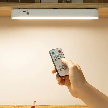 LED Plynulou Stmievateľné Diaľkové Ovládanie Nočné Osvetlenie, Nabíjateľná Čítanie Magnet Stick Kdekoľvek Spálňa LED Lampa Stolná Lampa